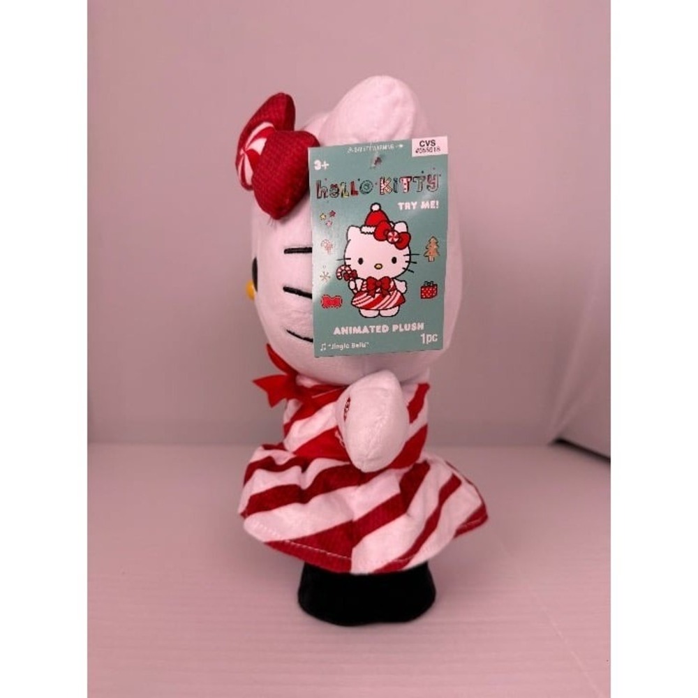 NWT -Hello Kitty Candy‎ Cane Christmas Animated Stepper 2025 - Picture 3 of 6